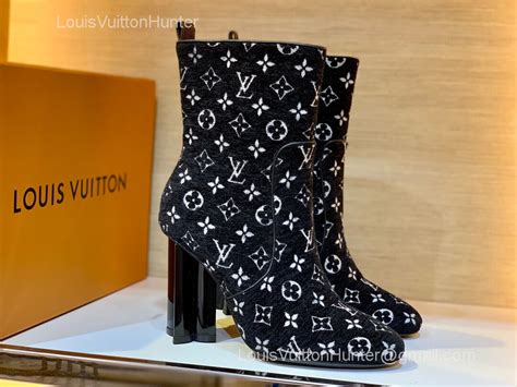 louis vuitton silhouette ankle boot|louis vuitton boots monogram.